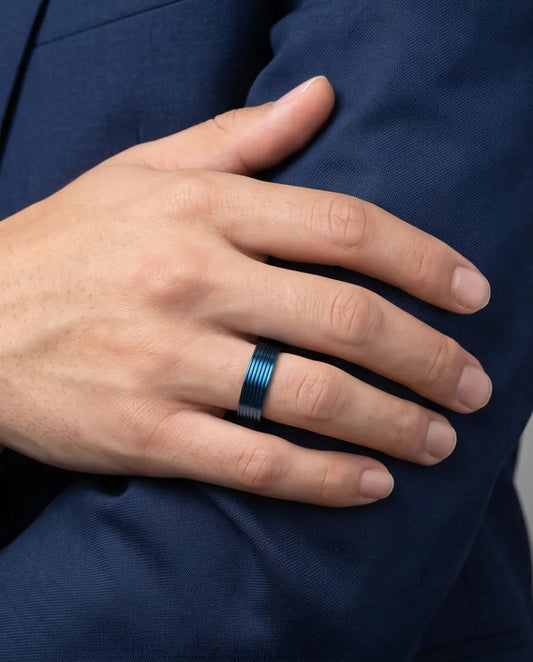 COBALT RIBBED