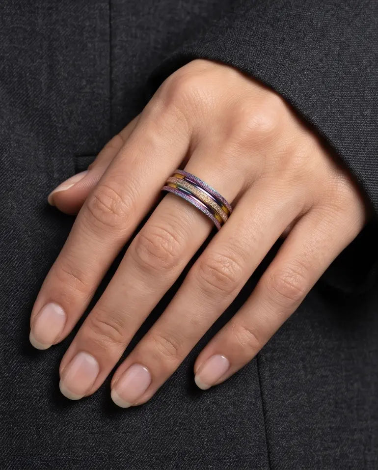 CELESTIAL LAYERED RING