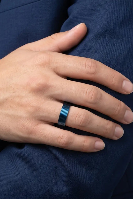 COBALT RIBBED