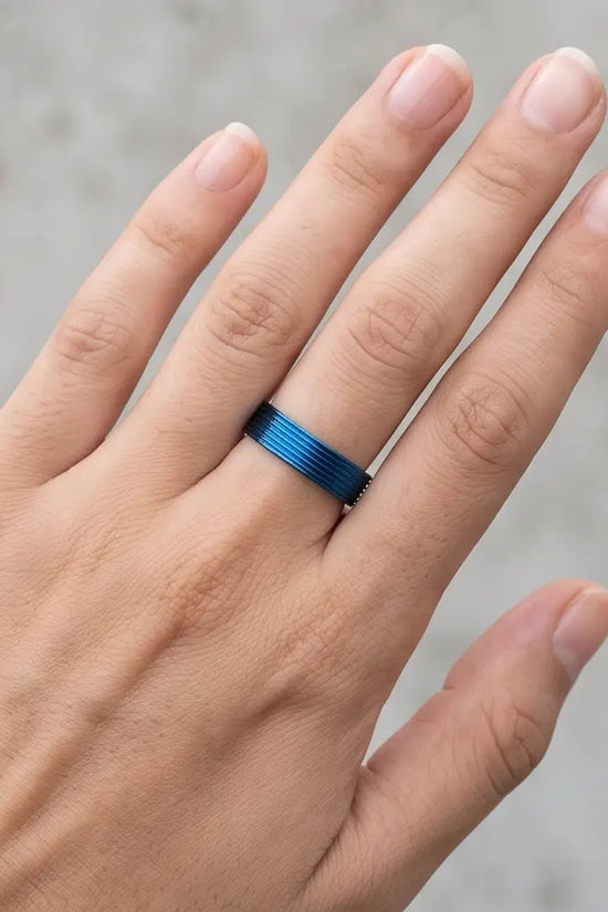 COBALT RIBBED