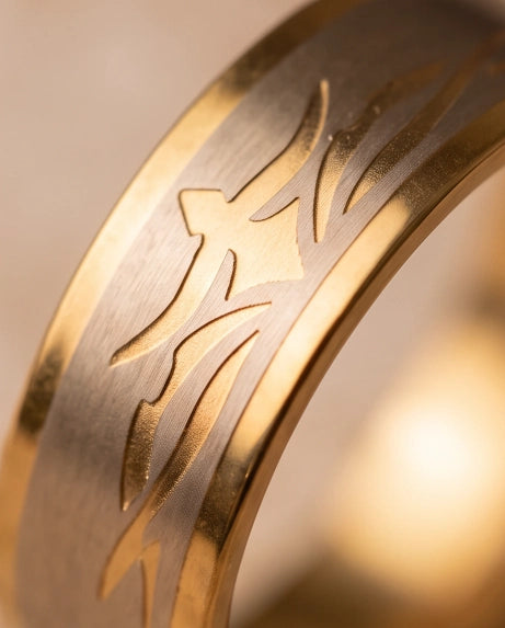 GOLDEN CARVED